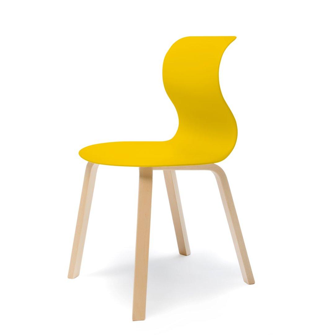 FLÖTOTTO - PRO CHAIR – Vierbein-Holzgestell