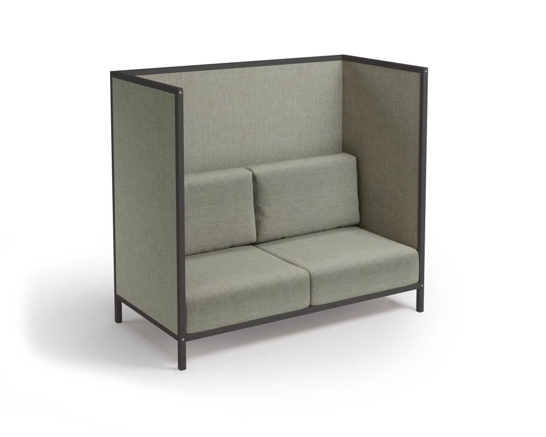 FLÖTOTTO - Profilsystem 2-Sitzer Sofa Hochlehne 