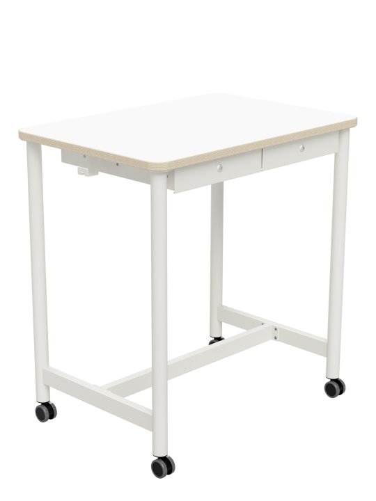 FLEX HIGH Work mit Taschenhaken und Metall-Schubladen FLÖTOTTO - FLEX HIGH Work