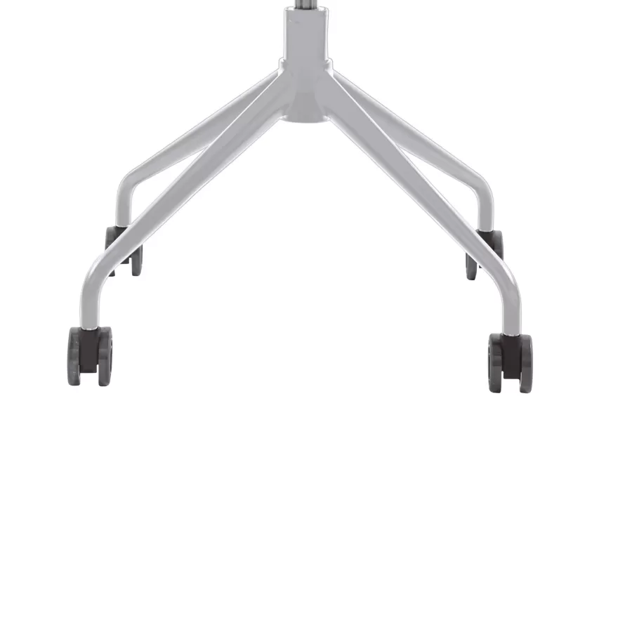 FLÖTOTTO - PRO ARMCHAIR Vierstern-Aluminiumgestell mit Rollen