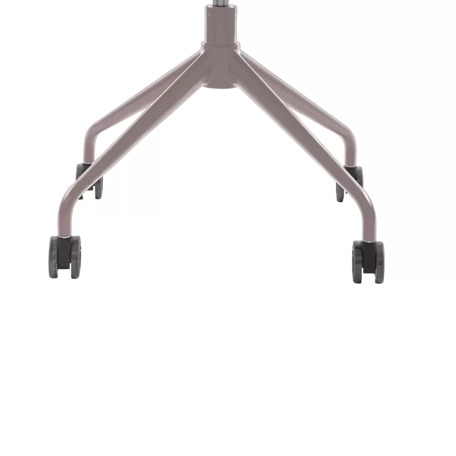 FLÖTOTTO - PRO ARMCHAIR Vierstern-Aluminiumgestell mit Rollen