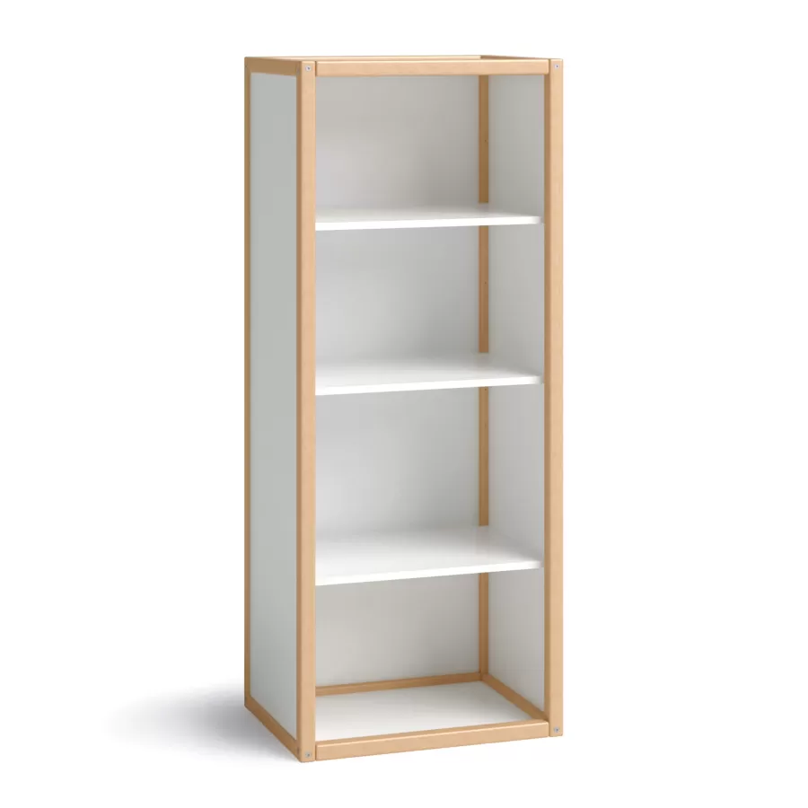 Container offen mit 3 Einlegeböden, H148 B60 T45/60 FLÖTOTTO - 8441 Container mit Tür