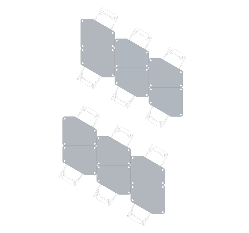 FLÖTOTTO - FLEX TABLE Fünfecktisch