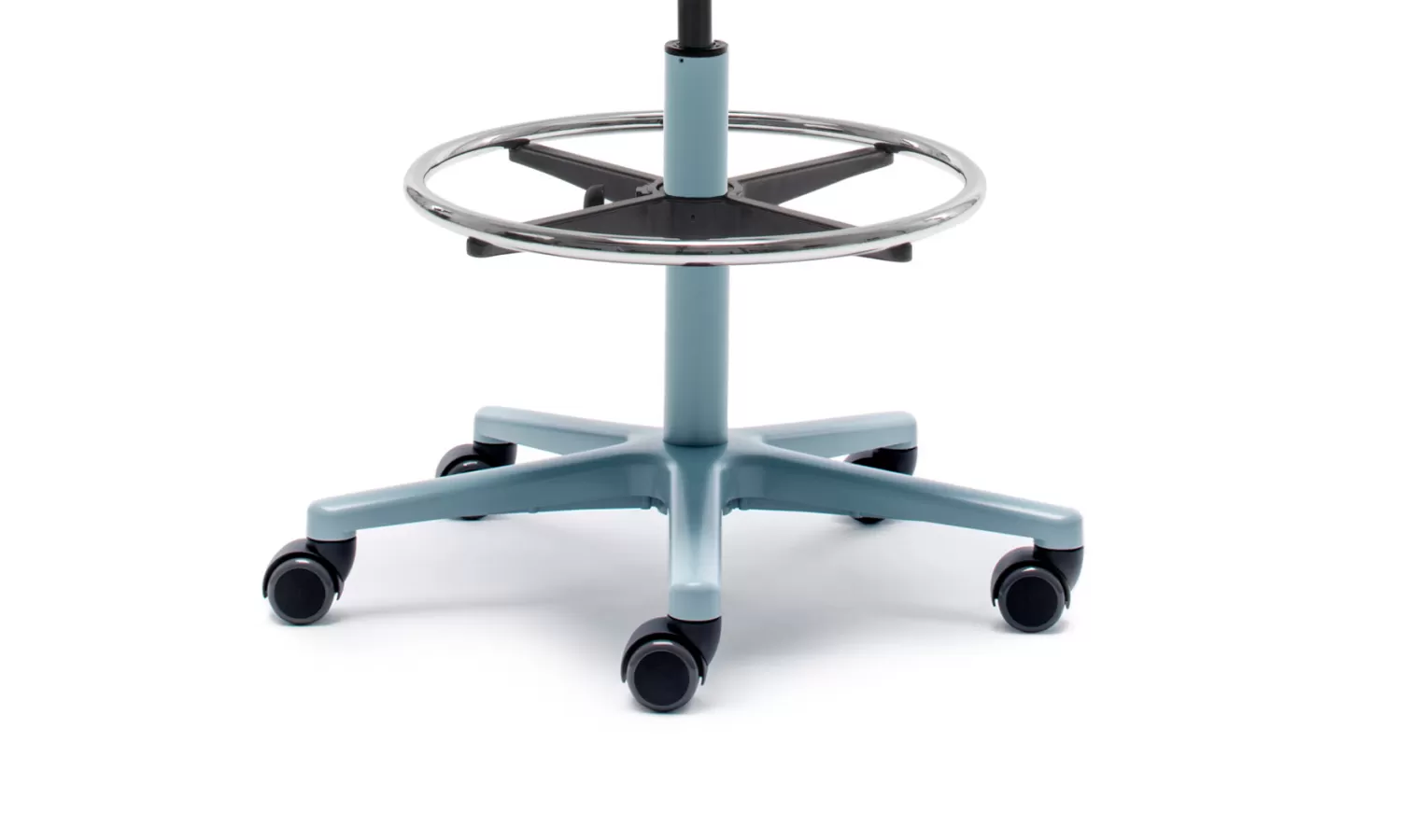 FLÖTOTTO - PRO STOOL Drehhocker high – Counterhöhe mit Fußring