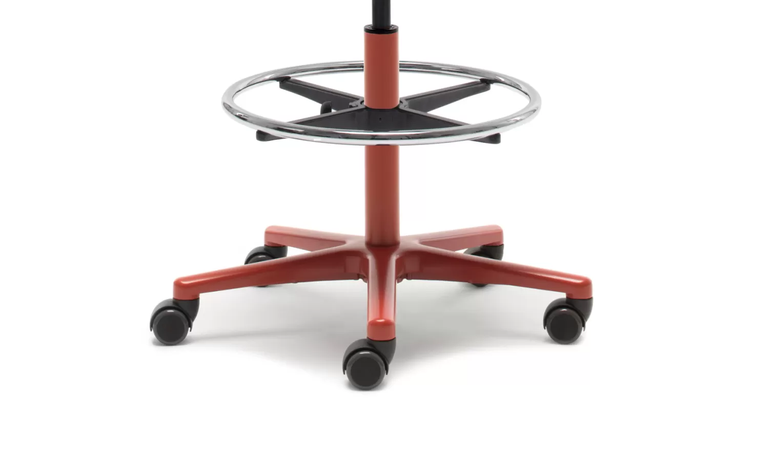 FLÖTOTTO - PRO STOOL Drehhocker high – Counterhöhe mit Fußring