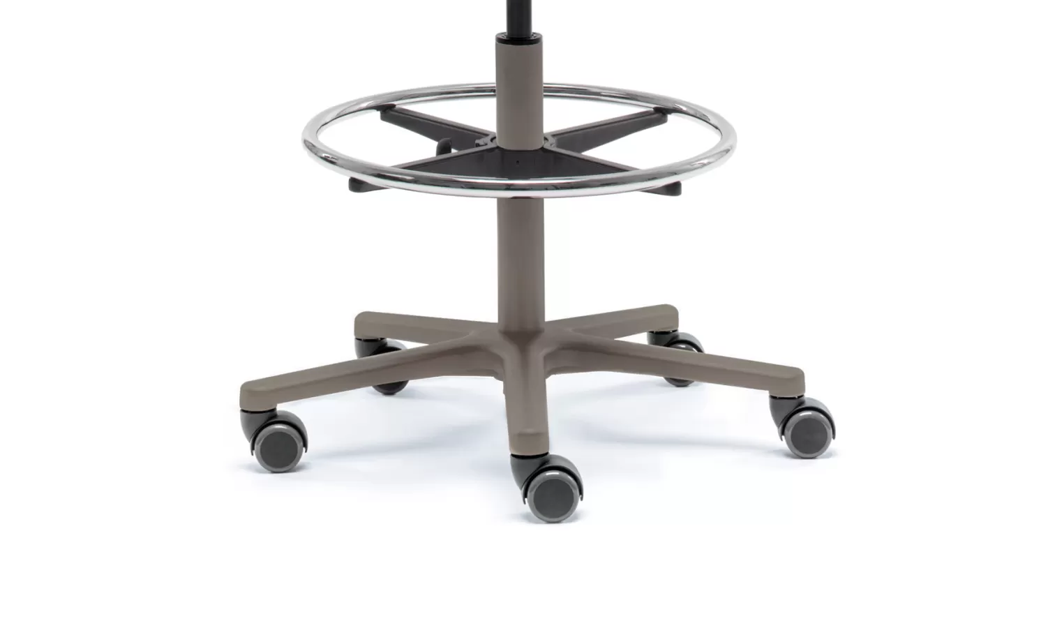 FLÖTOTTO - PRO STOOL Drehhocker high – Counterhöhe mit Fußring