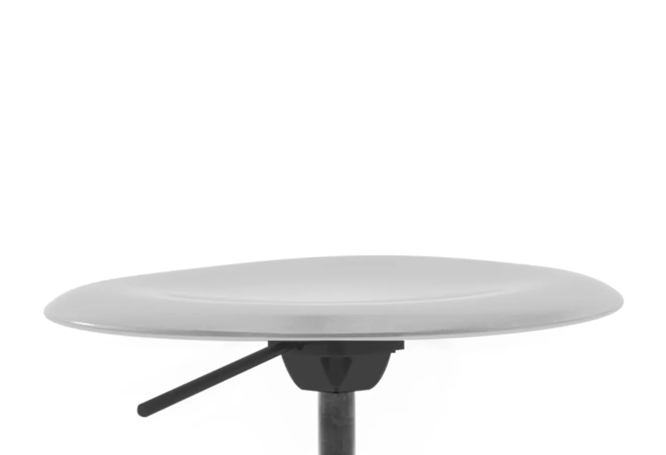 FLÖTOTTO - PRO STOOL Drehhocker high – Counterhöhe mit Fußring