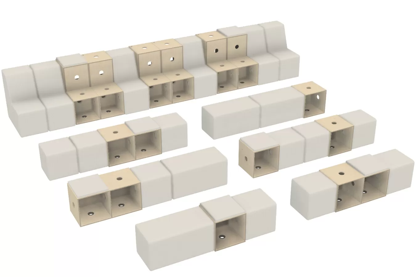 FLÖTOTTO - ACTIVE Säulenrohr für Ausstellungssystem