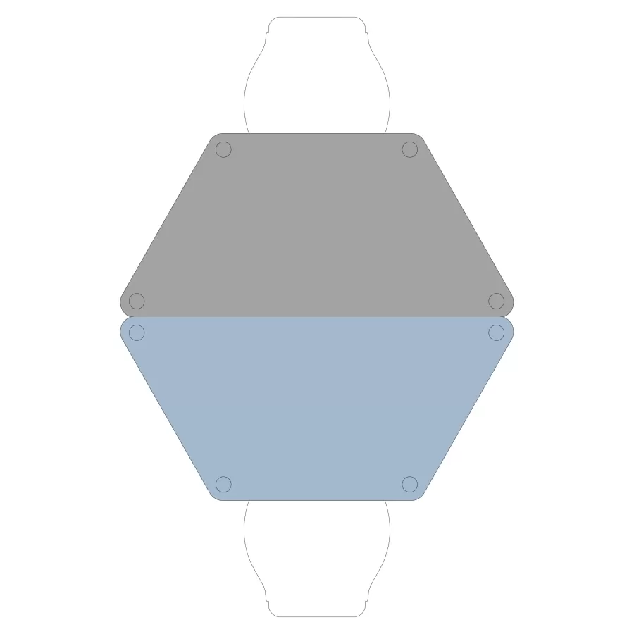 FLÖTOTTO - FLEX TABLE-Trapeztisch