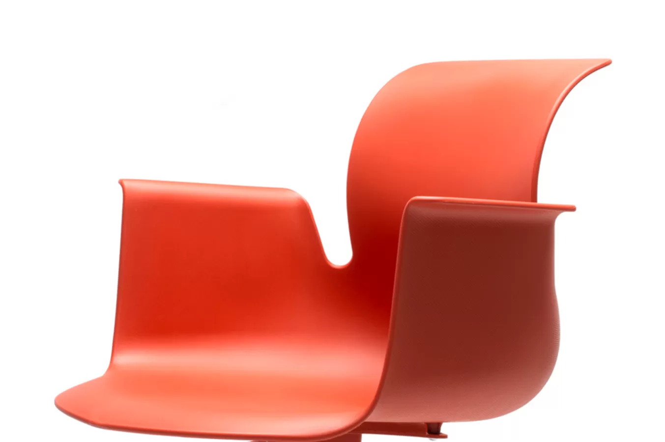 FLÖTOTTO - PRO ARMCHAIR Vierstern-Aluminiumgestell mit Rollen