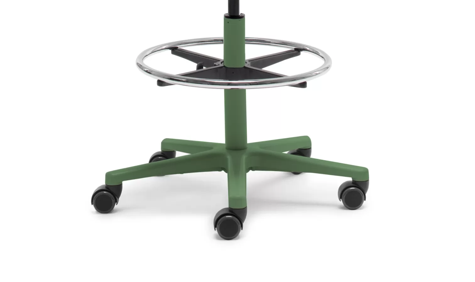 FLÖTOTTO - PRO STOOL Drehhocker high – Counterhöhe mit Fußring