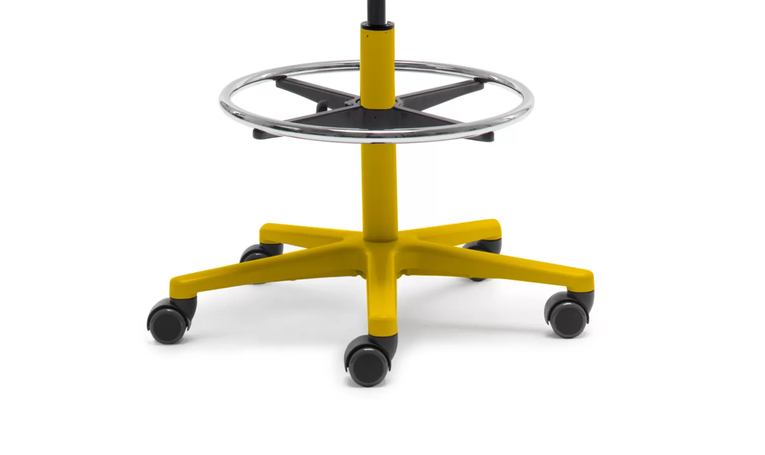 FLÖTOTTO - PRO STOOL Drehhocker high – Counterhöhe mit Fußring