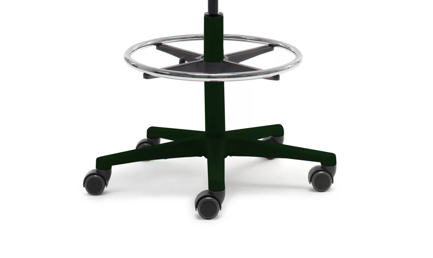 FLÖTOTTO - PRO STOOL Drehhocker high – Counterhöhe mit Fußring