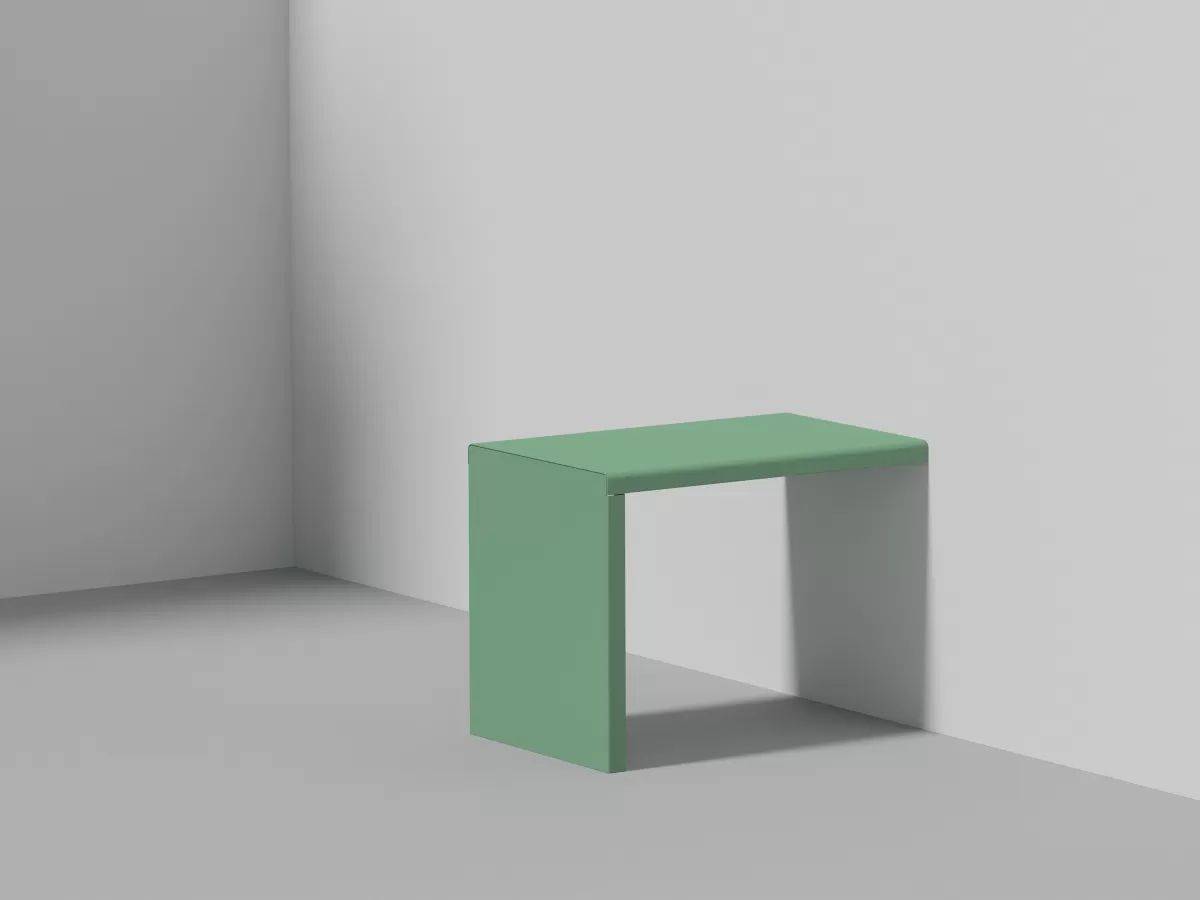 STEEL wall-mounted table FLÖTOTTO - STEEL Stahlmöbel