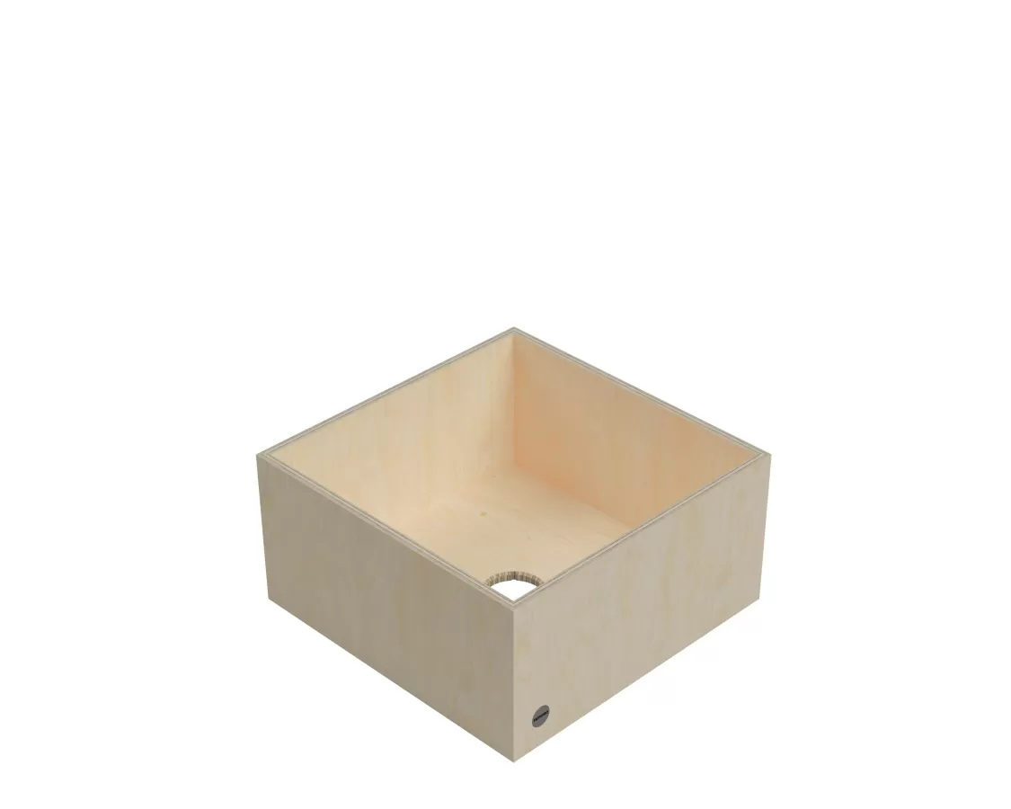 ACTIVE Aufsatzbox 200 - oben offen FLÖTOTTO - ACTIVE Aufsatzbox 200 - oben offen mit Trennsteg