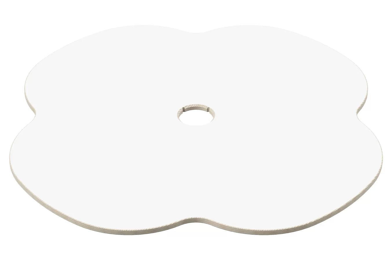 FLÖTOTTO - ACTIVE Tischplatte Quadrat 80x80 - Whiteboard-Oberfläche