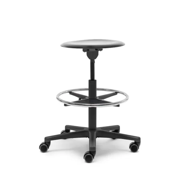 FLÖTOTTO -  PRO CHAIR – Vierbeingestell mit Rollen und Tablar