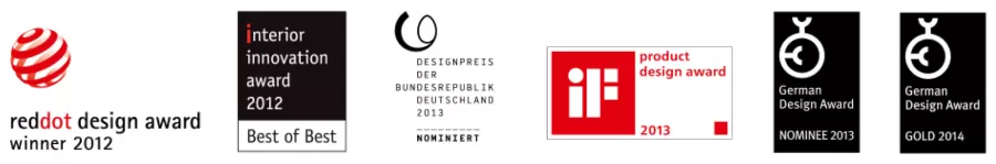 FLÖTOTTO - PRO ARMCHAIR Vierstern-Aluminiumgestell mit Rollen