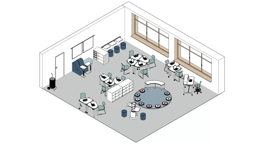 FLÖTOTTO - Room concepts for primary schools