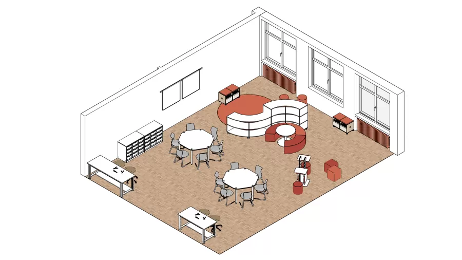 FLÖTOTTO - Room concepts for primary schools