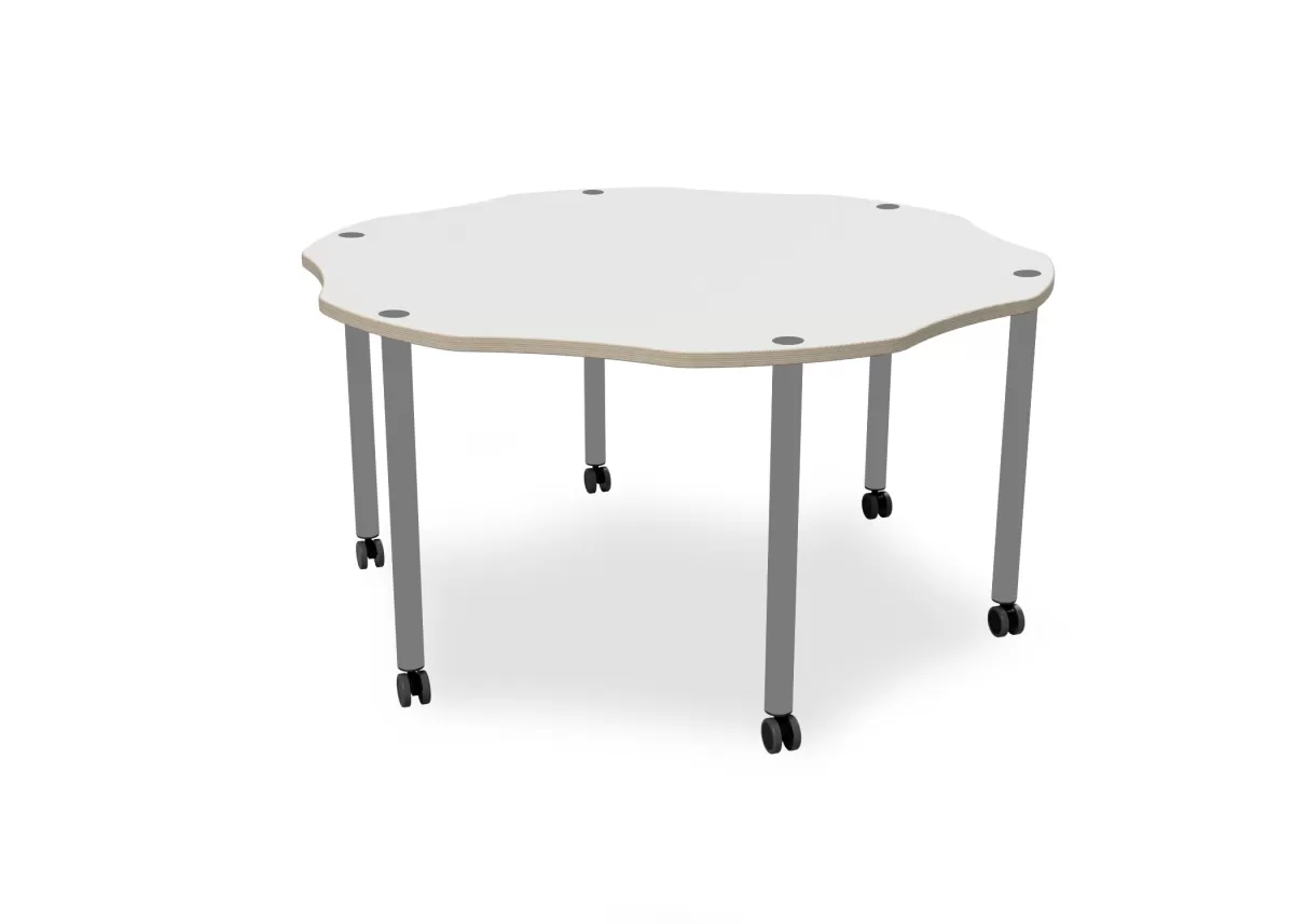 FLÖTOTTO - FLEX TABLE-Flower Gruppentisch