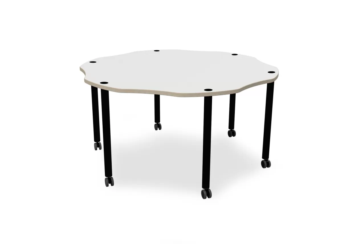 FLÖTOTTO - FLEX TABLE-Flower Gruppentisch