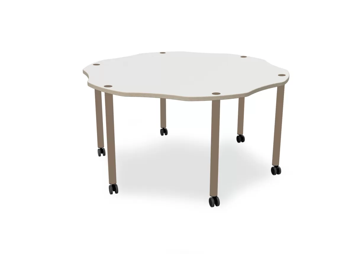 FLÖTOTTO - FLEX TABLE-Flower Gruppentisch