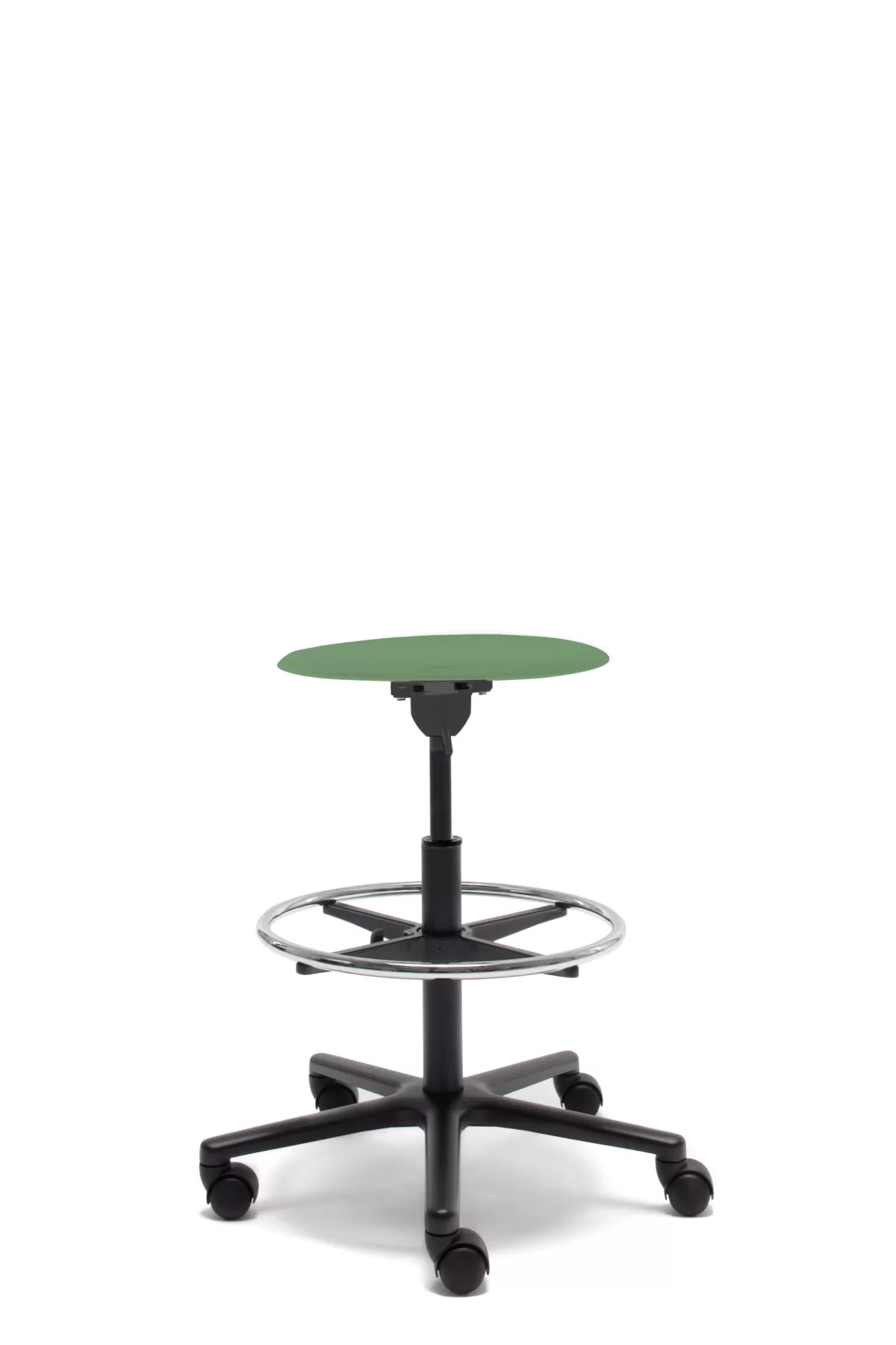 FLÖTOTTO - PRO STOOL Drehhocker high – Counterhöhe mit Fußring