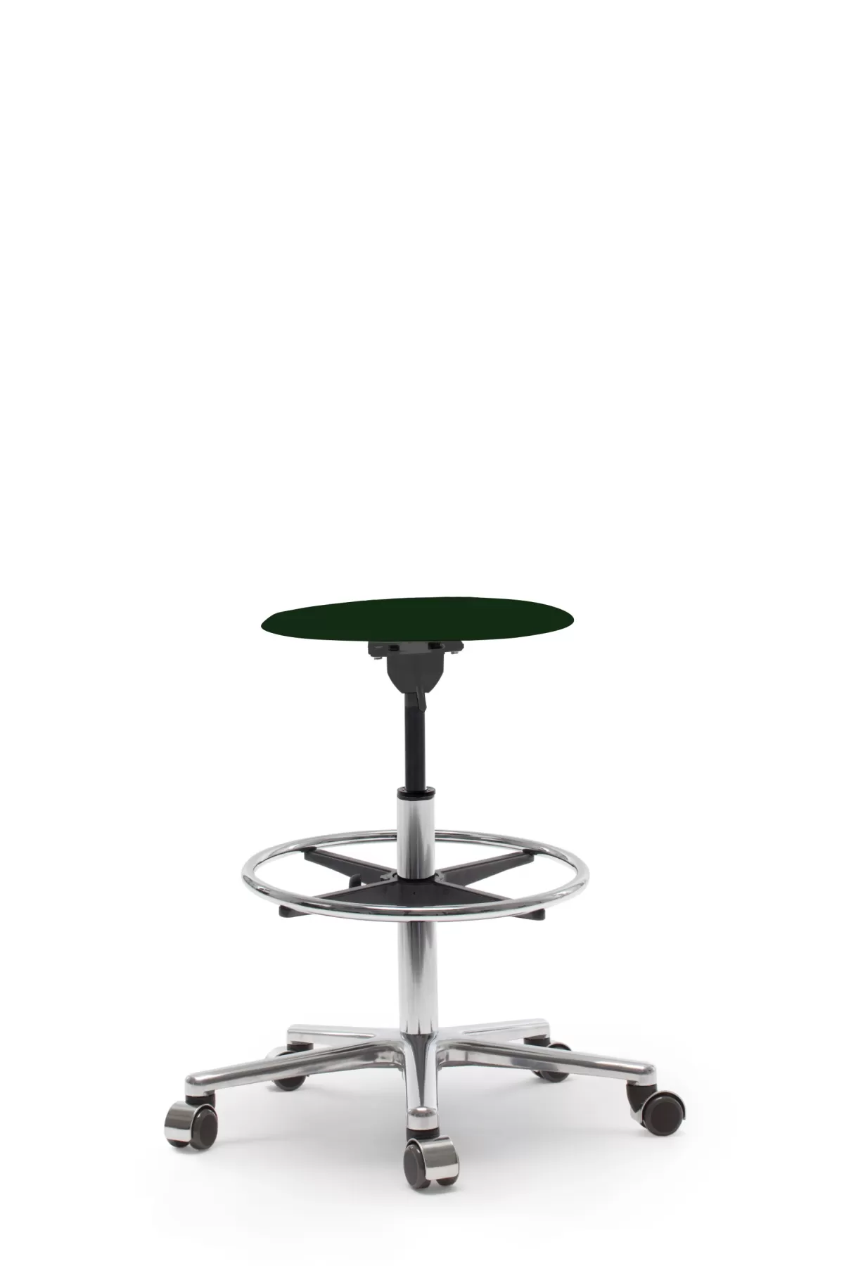 FLÖTOTTO - PRO STOOL Drehhocker high – Counterhöhe mit Fußring