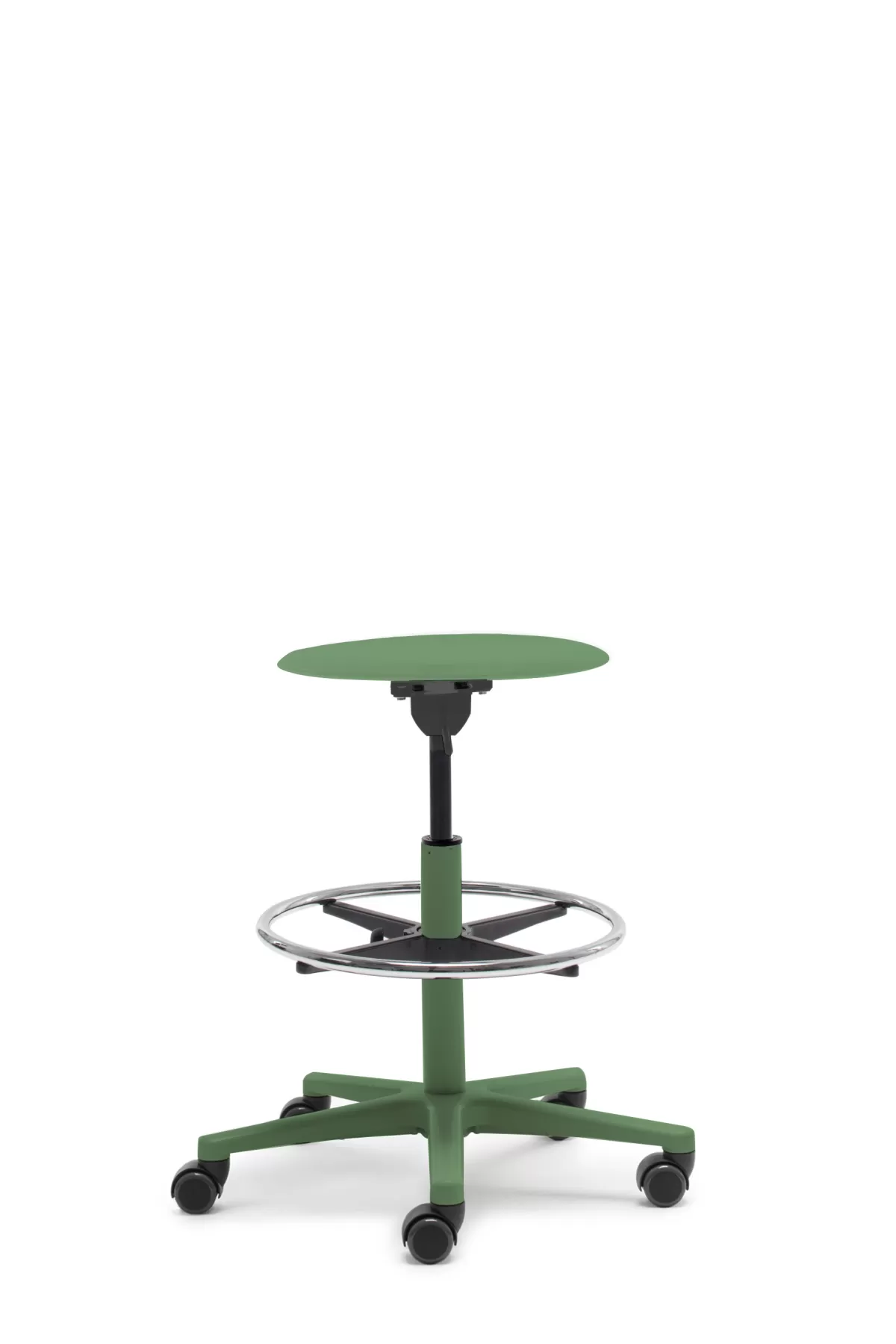 FLÖTOTTO - PRO STOOL Drehhocker high – Counterhöhe mit Fußring
