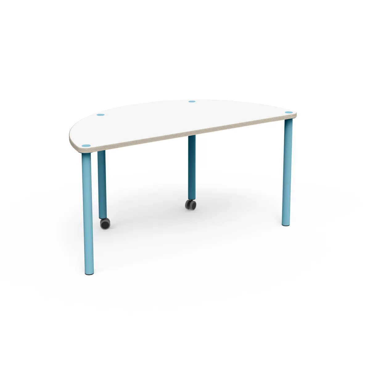 FLÖTOTTO - FLEX TABLE-Halbrundtisch