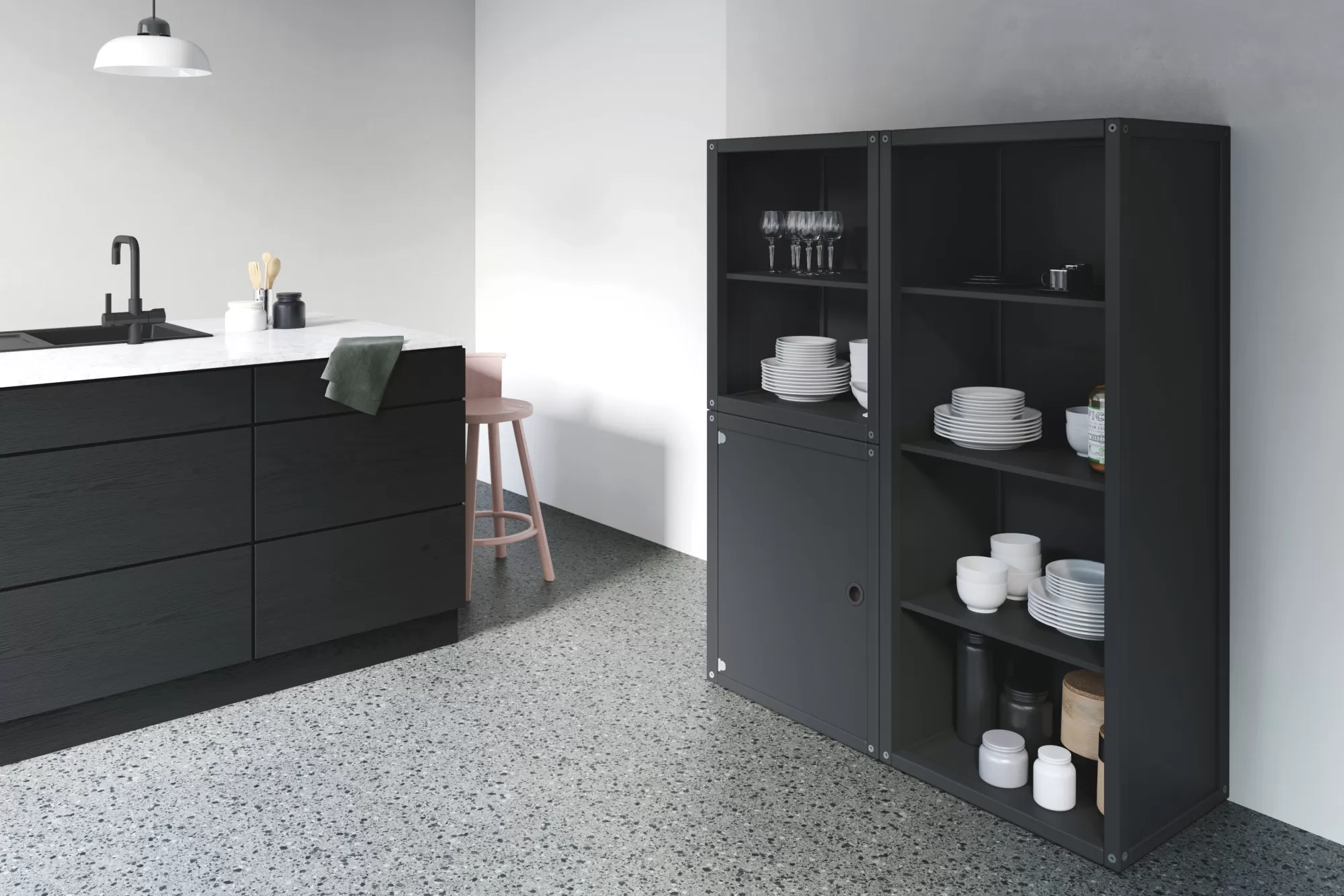 FLÖTOTTO -  8422 Container mit Tür H74 B60