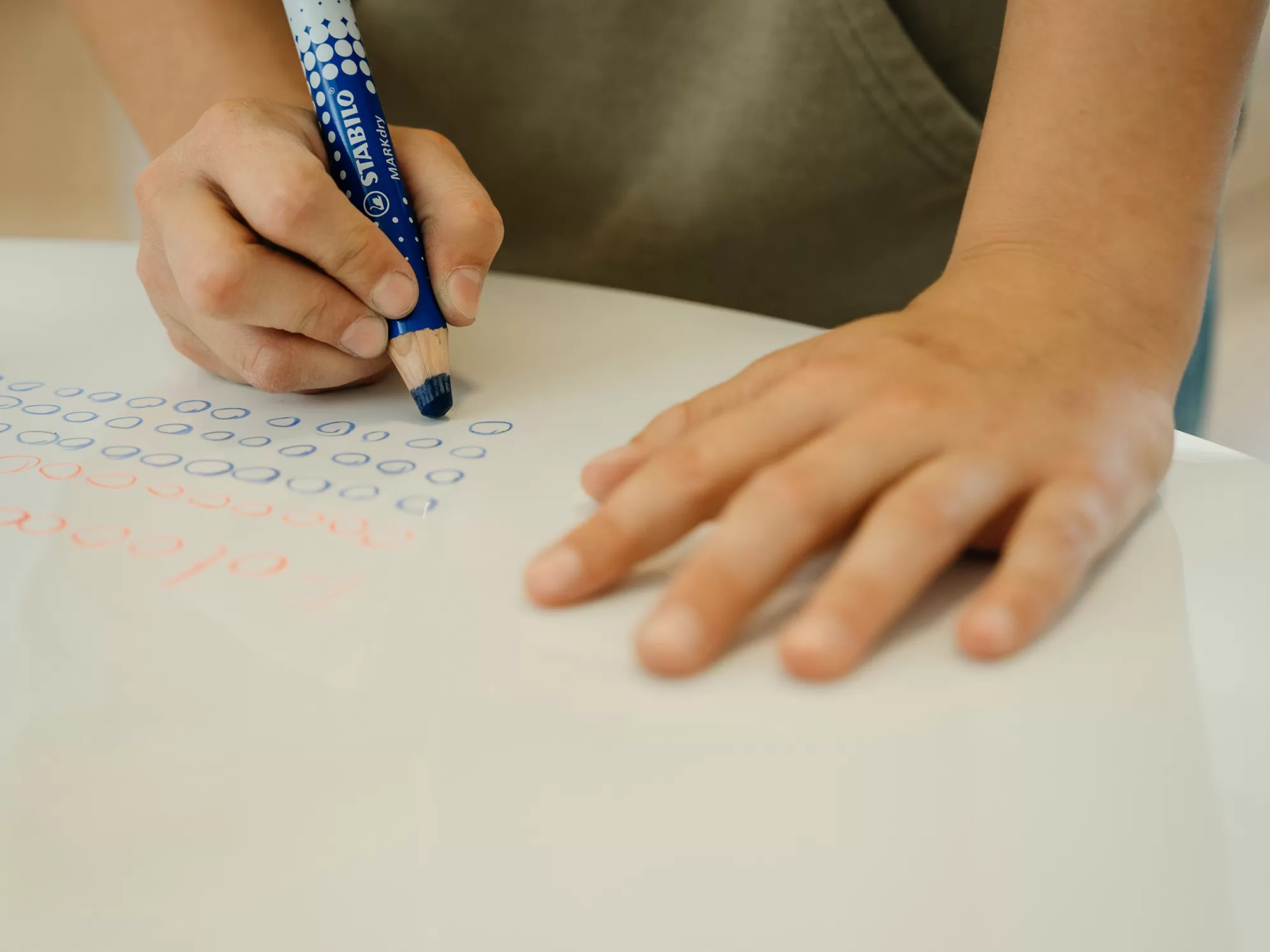 FLÖTOTTO - ACTIVE Tischplatte Quadrat 80x80 - Whiteboard-Oberfläche