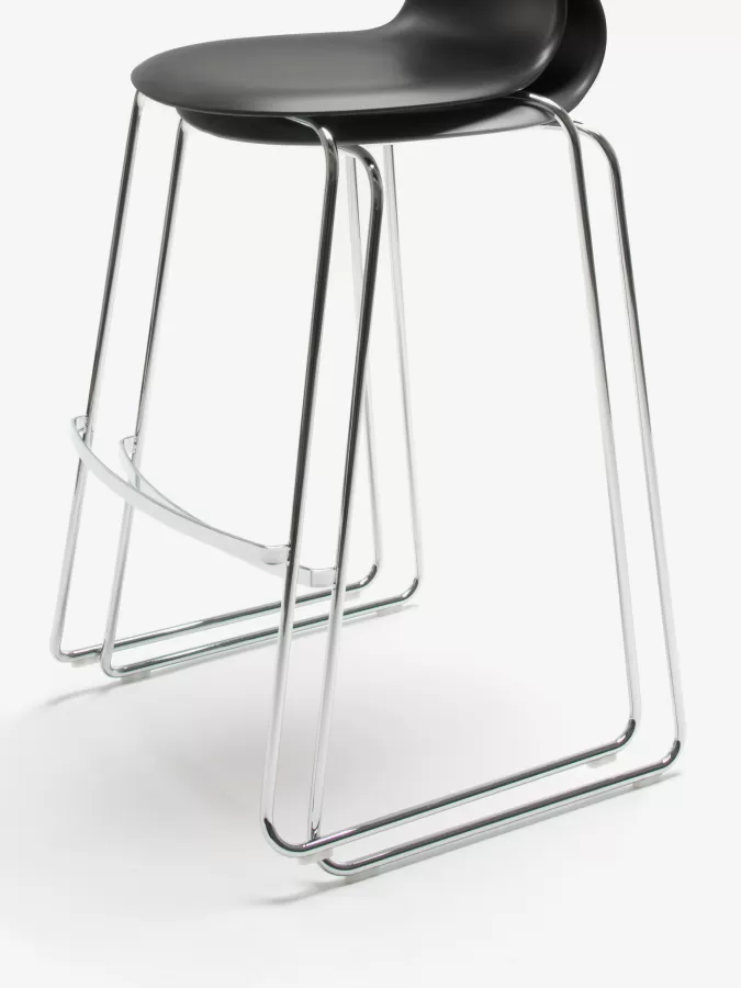 FLÖTOTTO - PRO CHAIR – Gleitkufengestell Barhocker