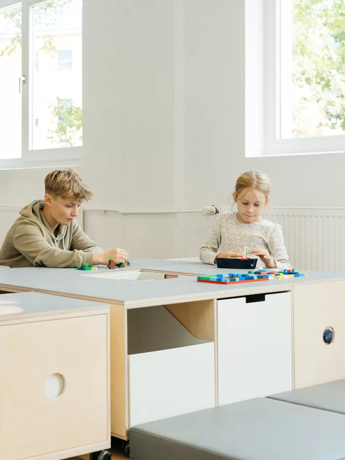 FLÖTOTTO - ACTIVE Steckbaustein-Platte 120x120